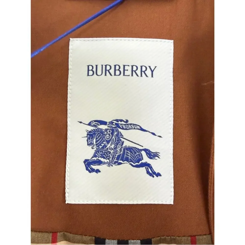 Burberry Women’s Hooded Single-Breasted Coat with hood New US4 - Picture 11 of 14